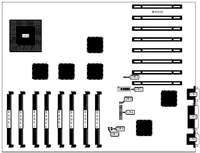 APRICOT COMPUTERS LIMITED   FT//E (PENTIUM PANTHER II) MOTHERBOARD