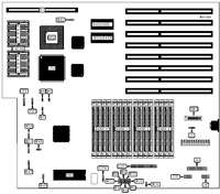 MICRONICS COMPUTERS, INC.   80486 ASIC EISA SYSTEM BOARD