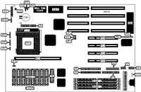 SPRING CIRCLE COMPUTER, INC.   ST586 REV. P550 PCI MB