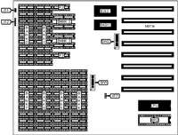 LASER COMPUTER, INC.   LASER 8088 MAIN BOARD (VER. 2)