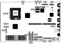 SIEMENS NIXDORF INFORMATIONSSYSTEME AG   SYSTEM BOARD D983