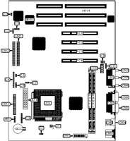 SIEMENS NIXDORF   SYSTEM BOARD D1034