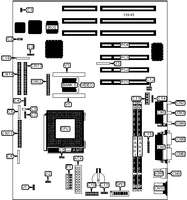 SIEMENS NIXDORF   SYSTEM BOARD D1042