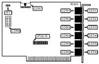 INTELLICOM, INC.   TPAIR-406, 6-PORT 10BASE/T HUB CARD