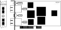 INTERPHASE CORPORATION   5511 PCI FDDI ADAPTER (DAS SC DUPLEX PB05511-002)