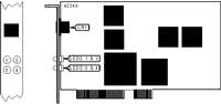 INTERPHASE CORPORATION   5511 PCI CDDI ADAPTER (SAS UTP PB05511-000)