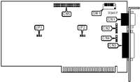 GENOA SYSTEMS CORPORATION [EGA] SPECTRA EGA CARD MODEL 4800