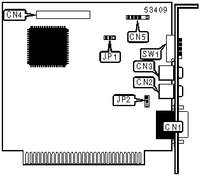 PACKARD BELL [Monochrome, CGA, EGA] PB EGA CARD