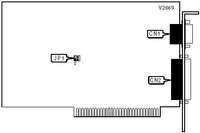 TANDY/RADIO SHACK [Monochrome] MONOCHROME GRAPHICS/PARALLEL ADAPTER (250-3049)