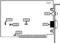 TANDY/RADIO SHACK [CGA] GRAPHICS DISPLAY ADAPTER (250-3043)