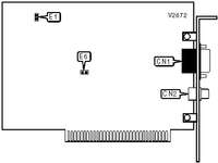 TANDY/RADIO SHACK [Monochrome, CGA, Plantronics] DUAL DISPLAY GRAPHICS ADAPTER (250-3045A)